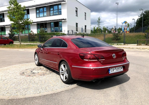 Volkswagen CC cena 37900 przebieg: 230000, rok produkcji 2013 z Gdynia małe 46